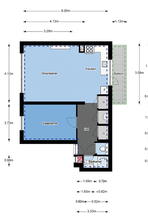 Medium property photo - Rösener Manzstraat 77C, 3026 TM Rotterdam